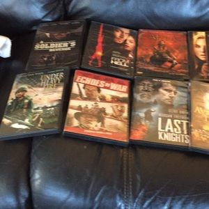 Ten blue ray dvds. All titles EUC.🌷🌷🌸